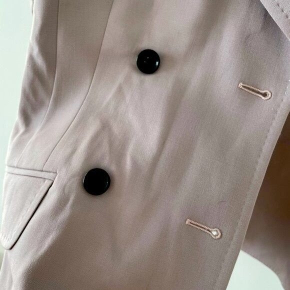 DOLCE & GABBANA Double Breasted Blazer Mauve Gray Jacket Size Medium? - Picture 3 of 12